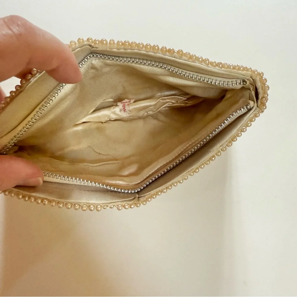 Vintage Beaded Wallet Made in Japan